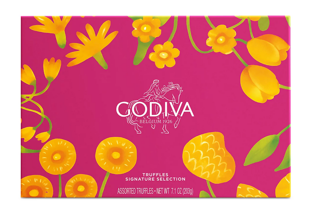 GODIVA Chocolates | Signature Chocolate Truffles Gift Box, Spring Edition