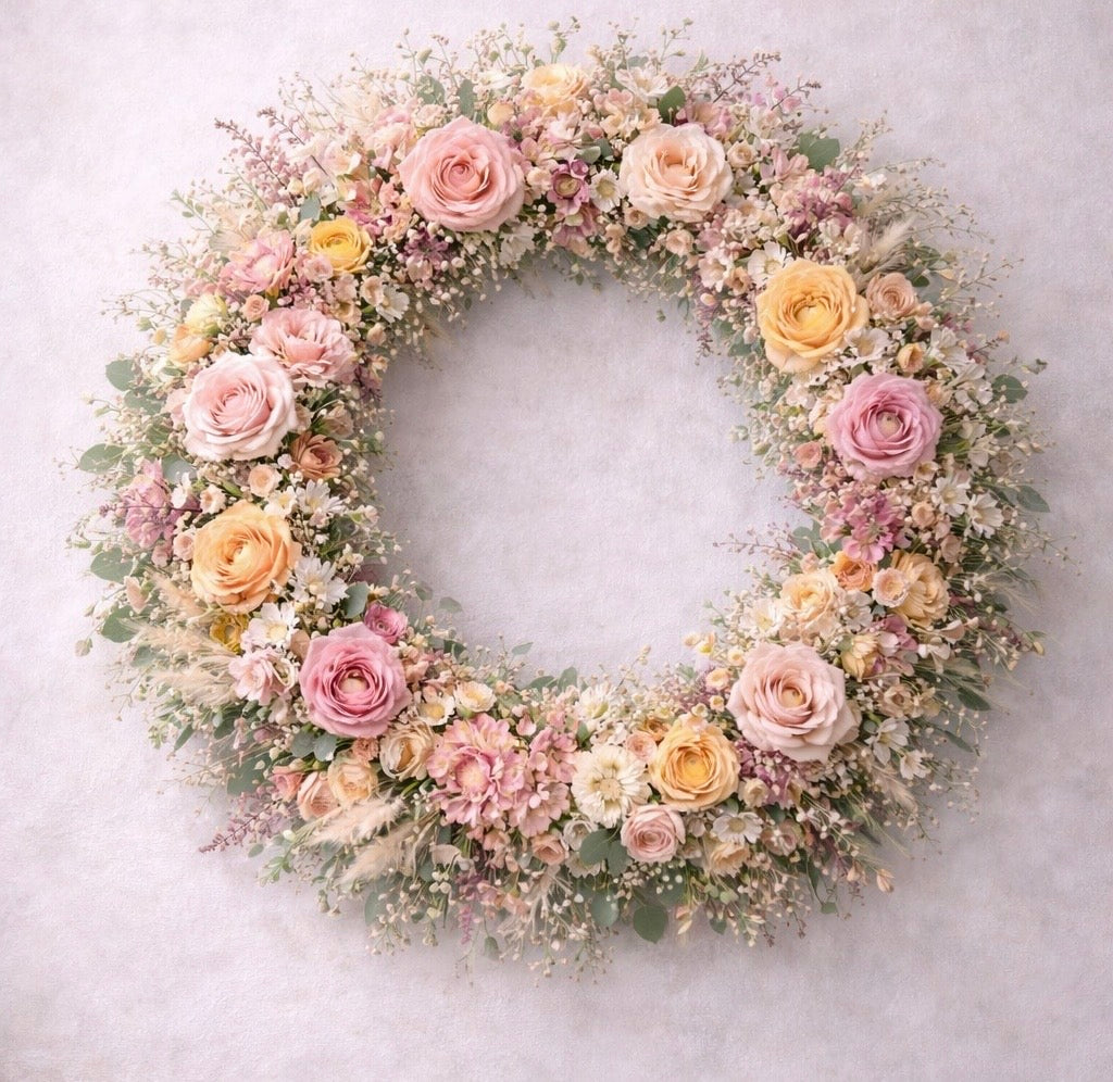 Soft pastel Wreath